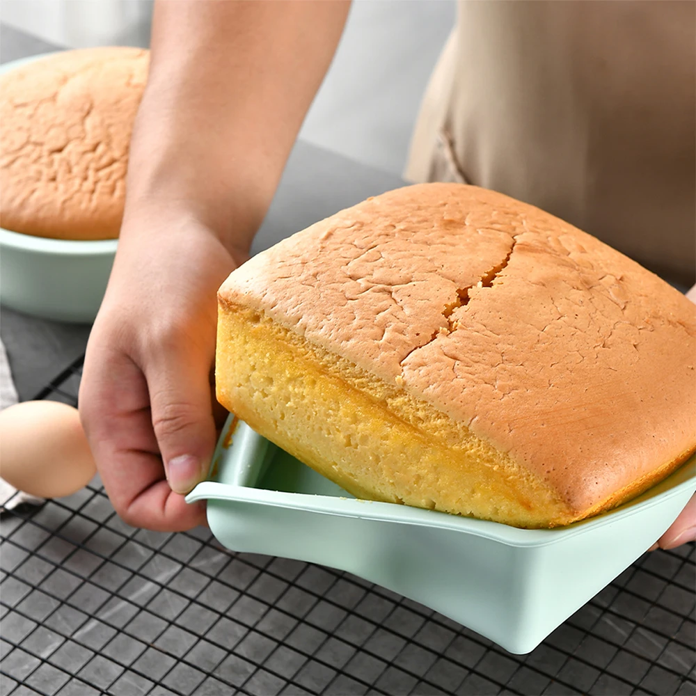 1/4Pcs Silicone Square Cake Mo - огляд і ціна Kitchen Appliances Garage