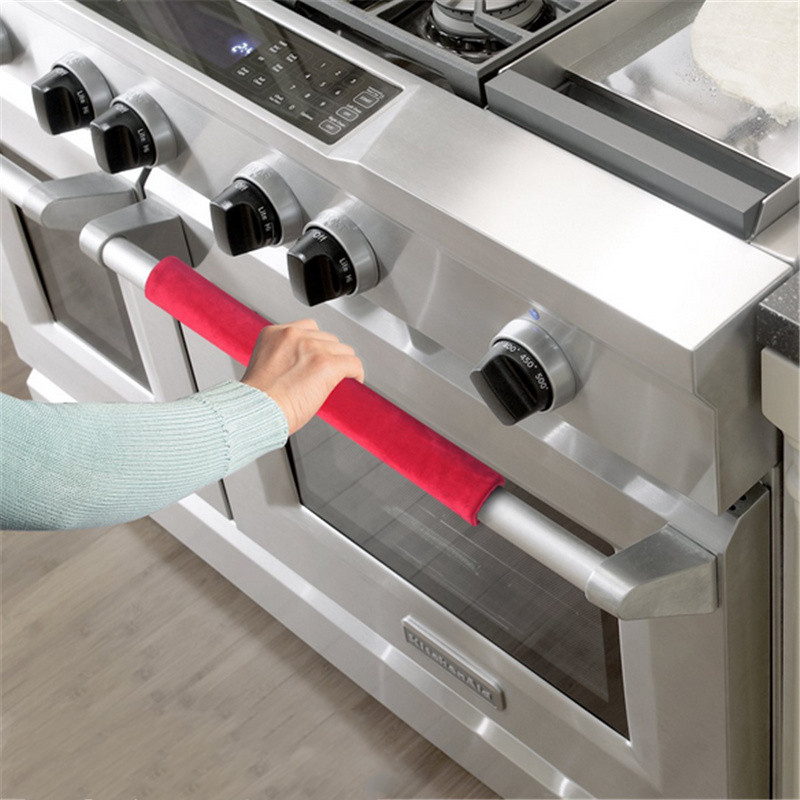 2Pcs/Set Refrigerator Door Han - огляд і ціна Kitchen Appliances Red Knobs