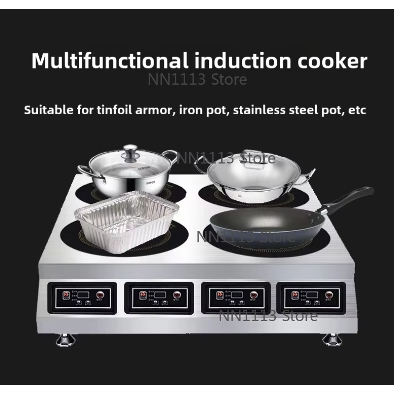 Commercial Stainless Steel Hig - огляд і ціна Wok Electric Flat