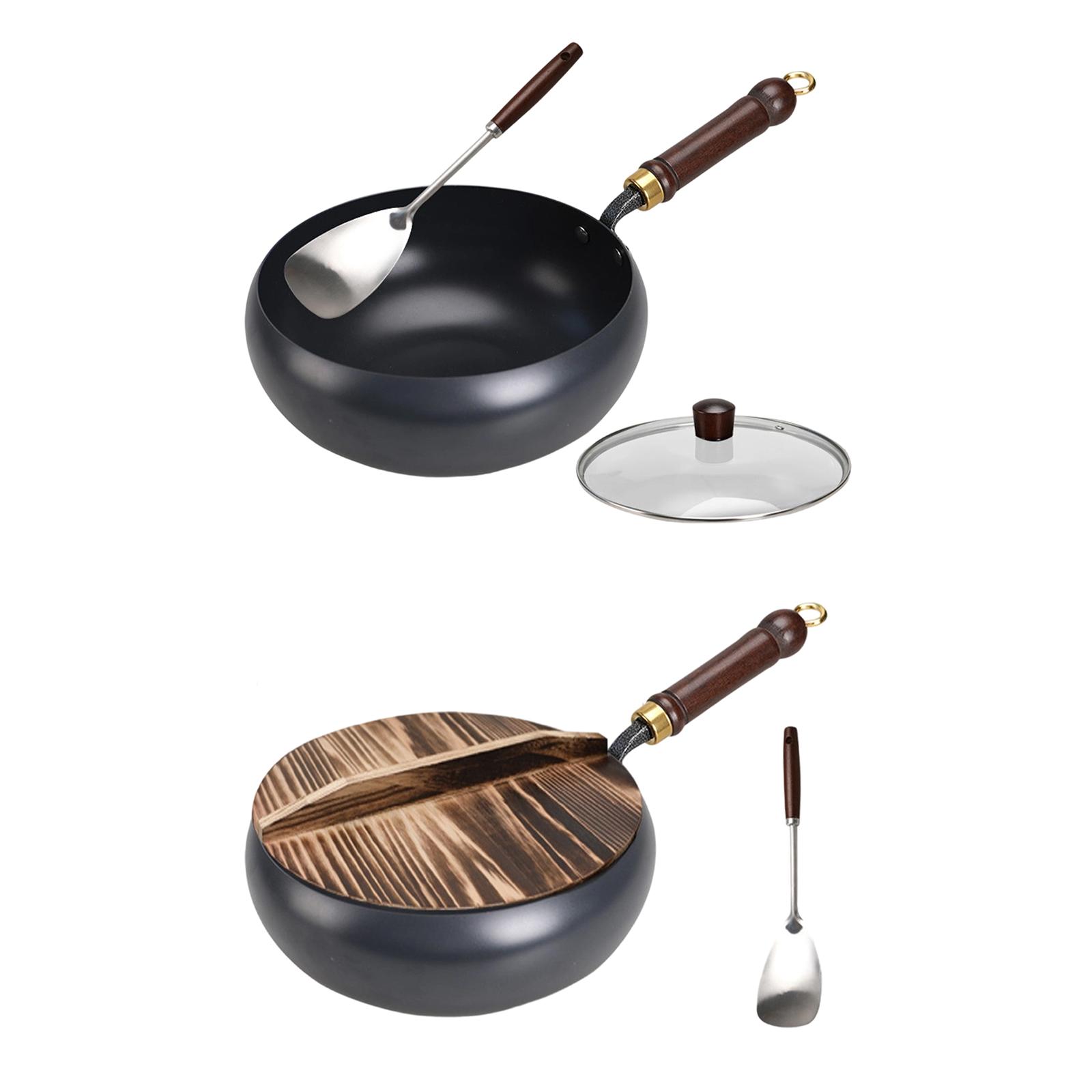 Stir Fry Wok Nonstick Iron Fla - огляд і ціна Wok Electric Flat