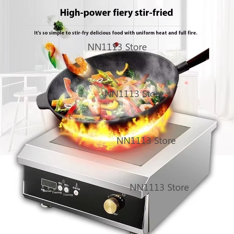 Commercial High-Power Inductio - огляд і ціна Wok Electric Flat