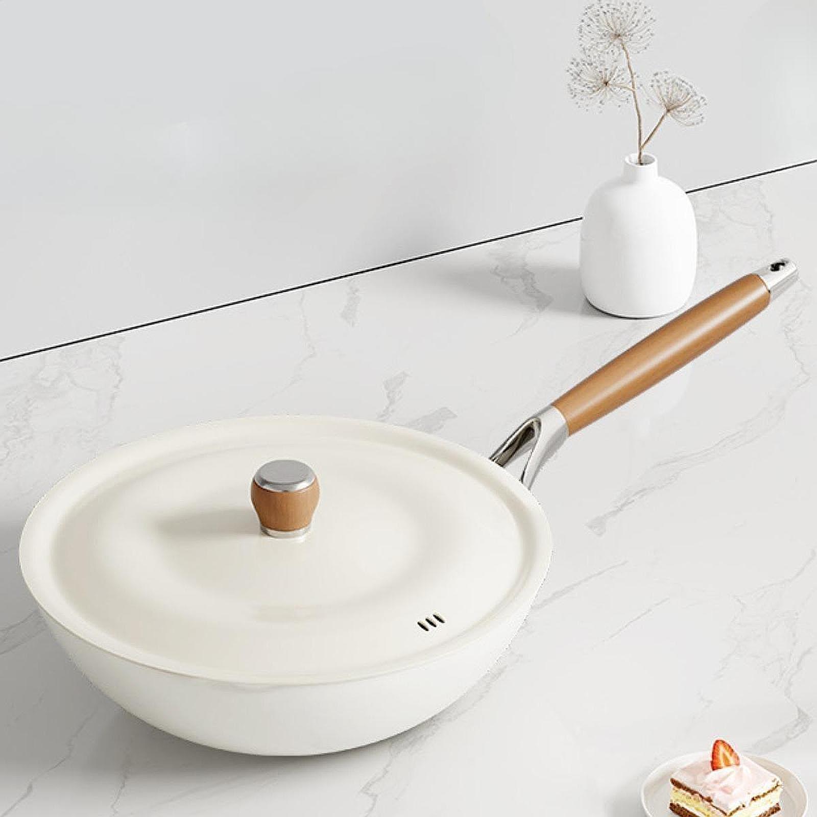 Stir Fry Pan 28cm with Lid Ver - огляд і ціна Wok Electric Flat